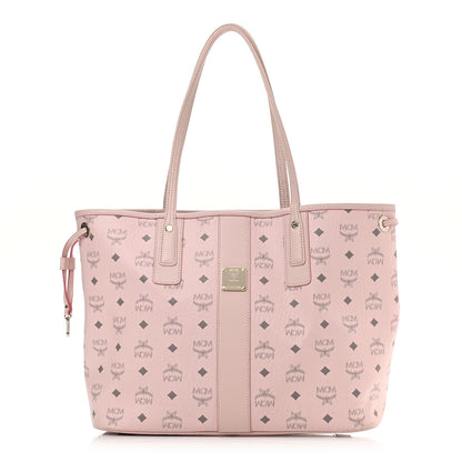 MCM Visetos Medium Liz Reversible Shopper Tote Soft Pink 1 of 20