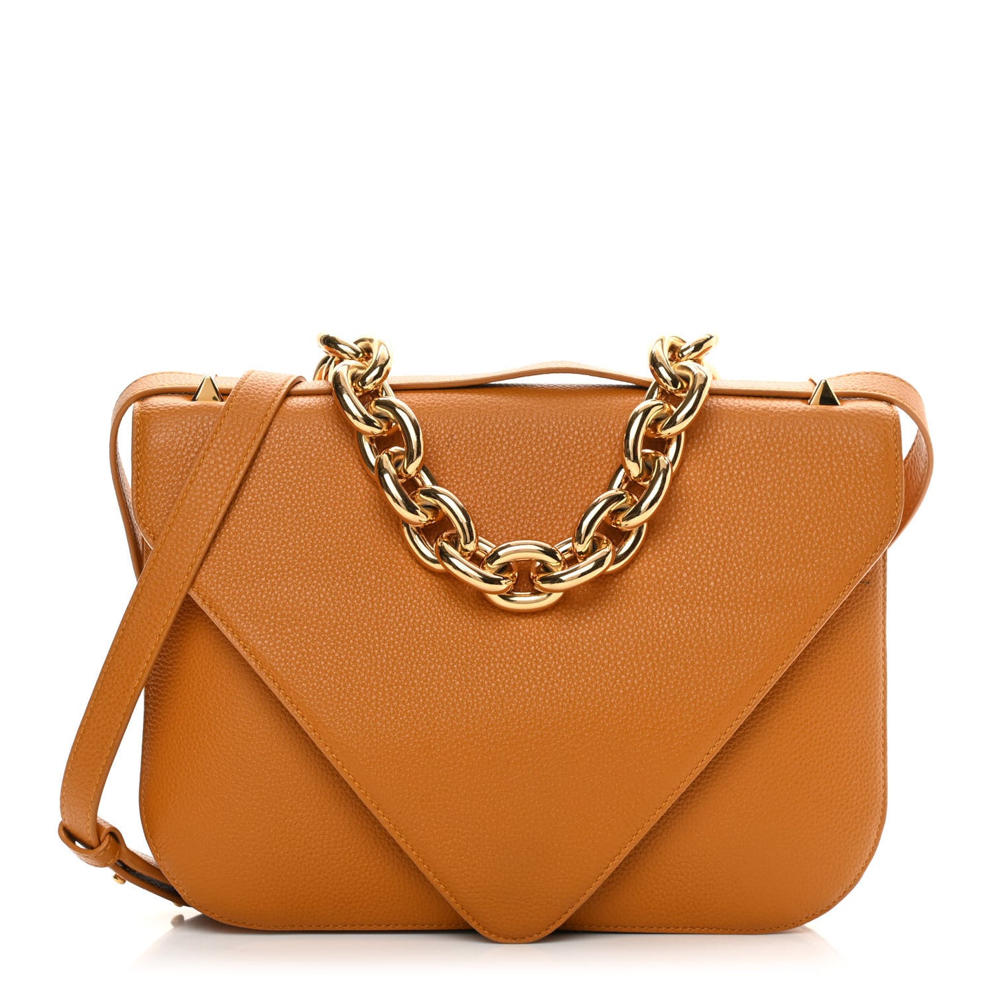 Calfskin Mount Envelope Bag Cob