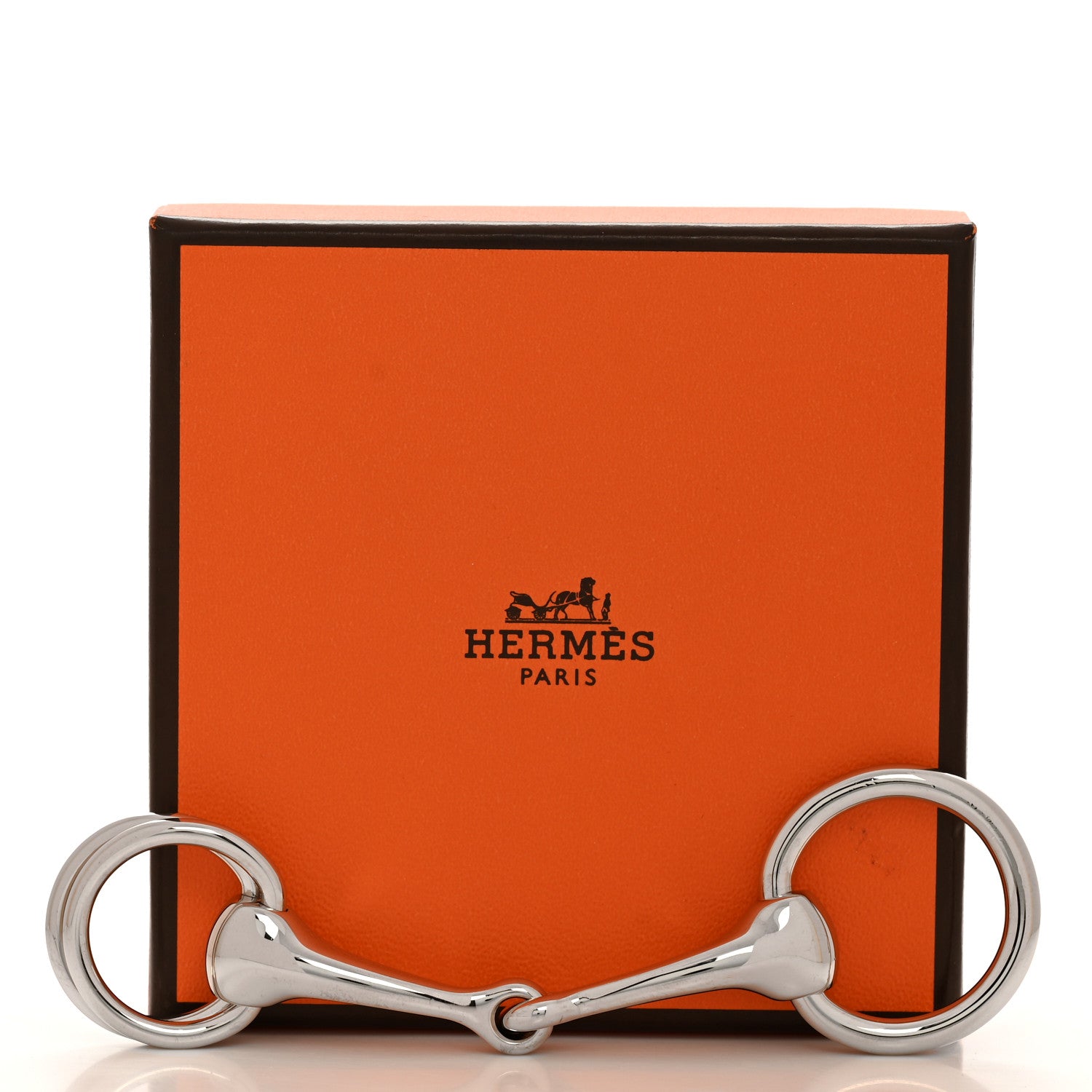 Hermes Palladium Mors Scarf Ring 5 of 5