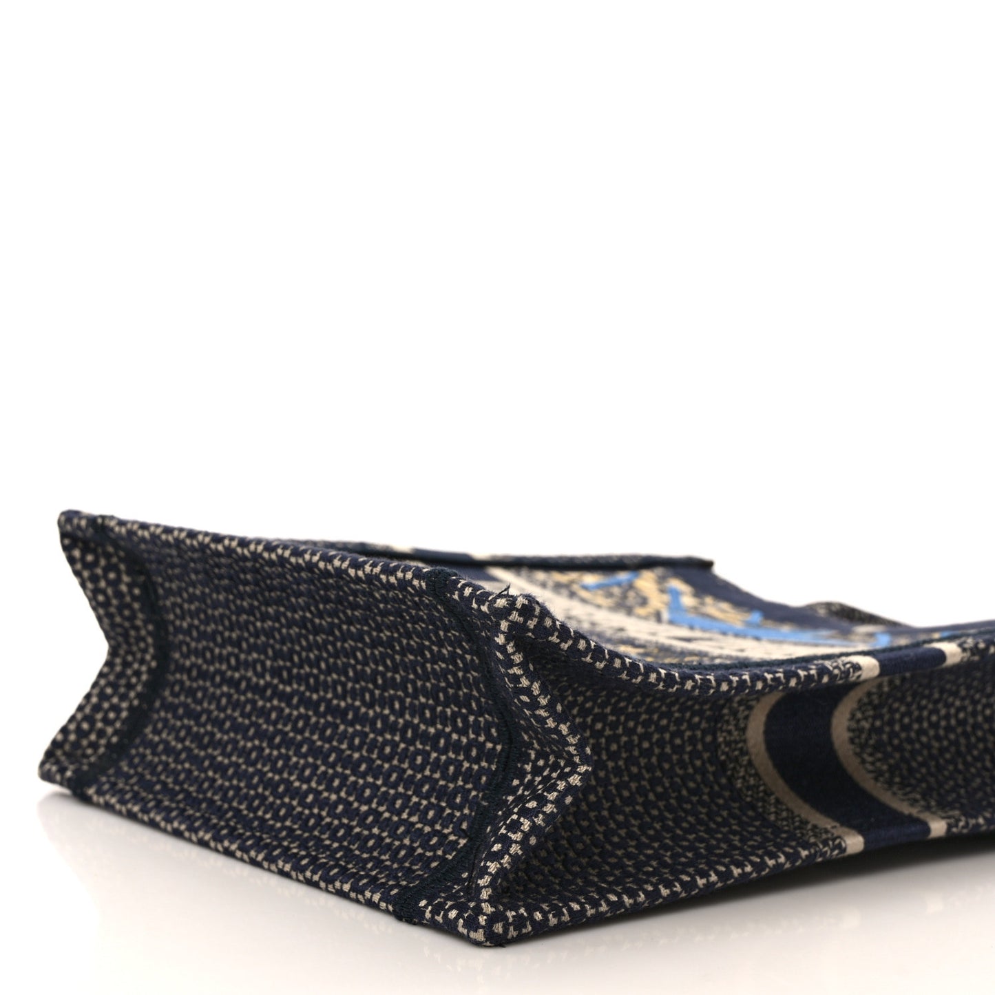 Canvas Embroidered Vertical L'Etoile Book Tote