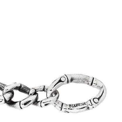 John Hardy Sterling Silver Bamboo Link Chain Toggle Bracelet 4 of 4