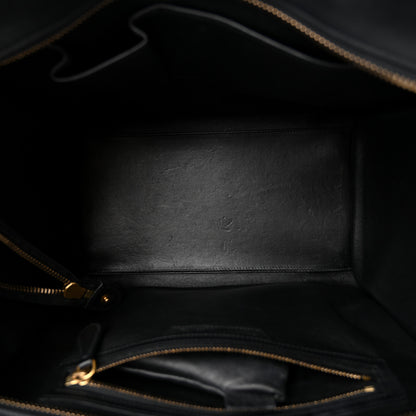 Celine Smooth Calfskin Mini Luggage  Black 4 of 11