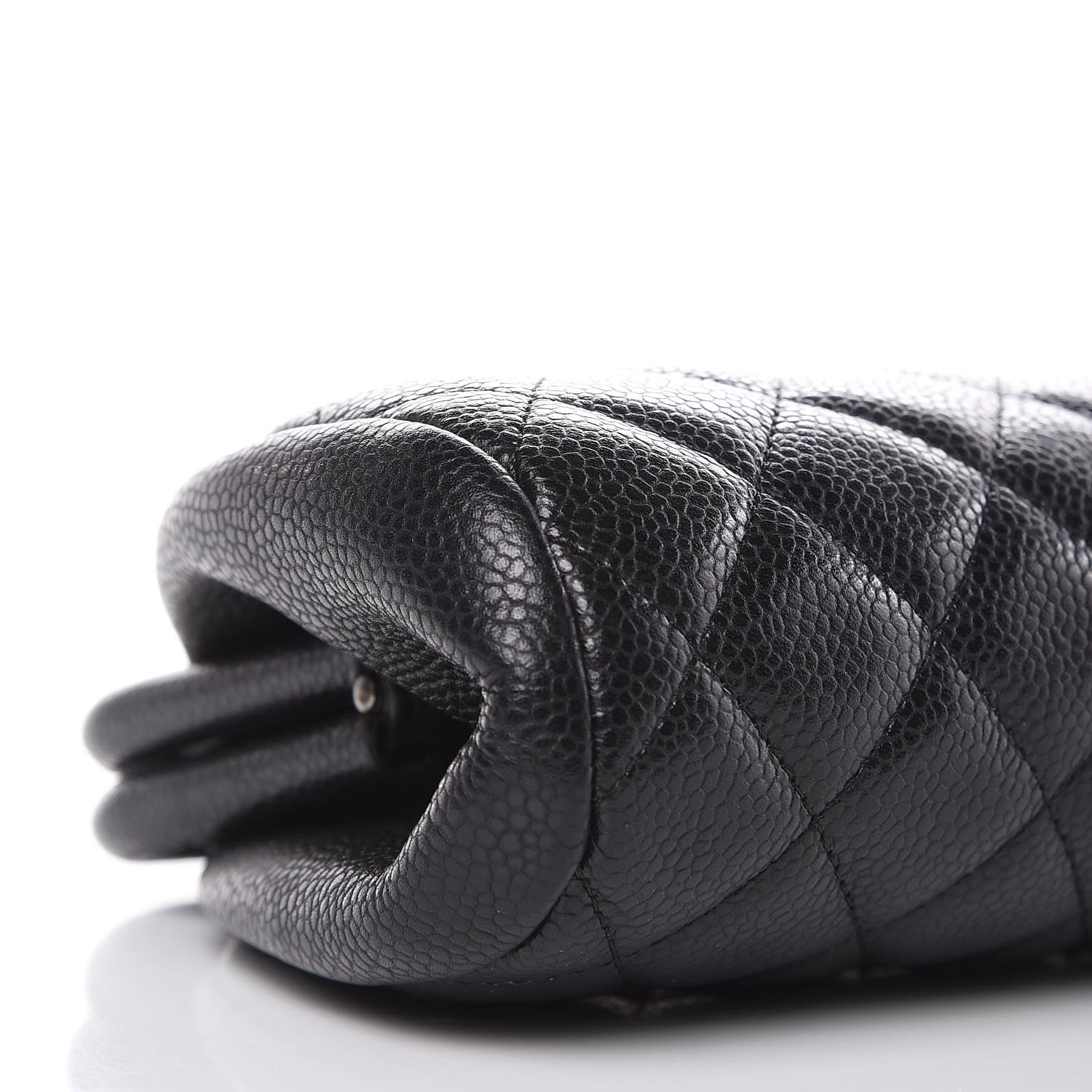 Chanel Caviar Quilted Timeless Clutch Black 8 of 10