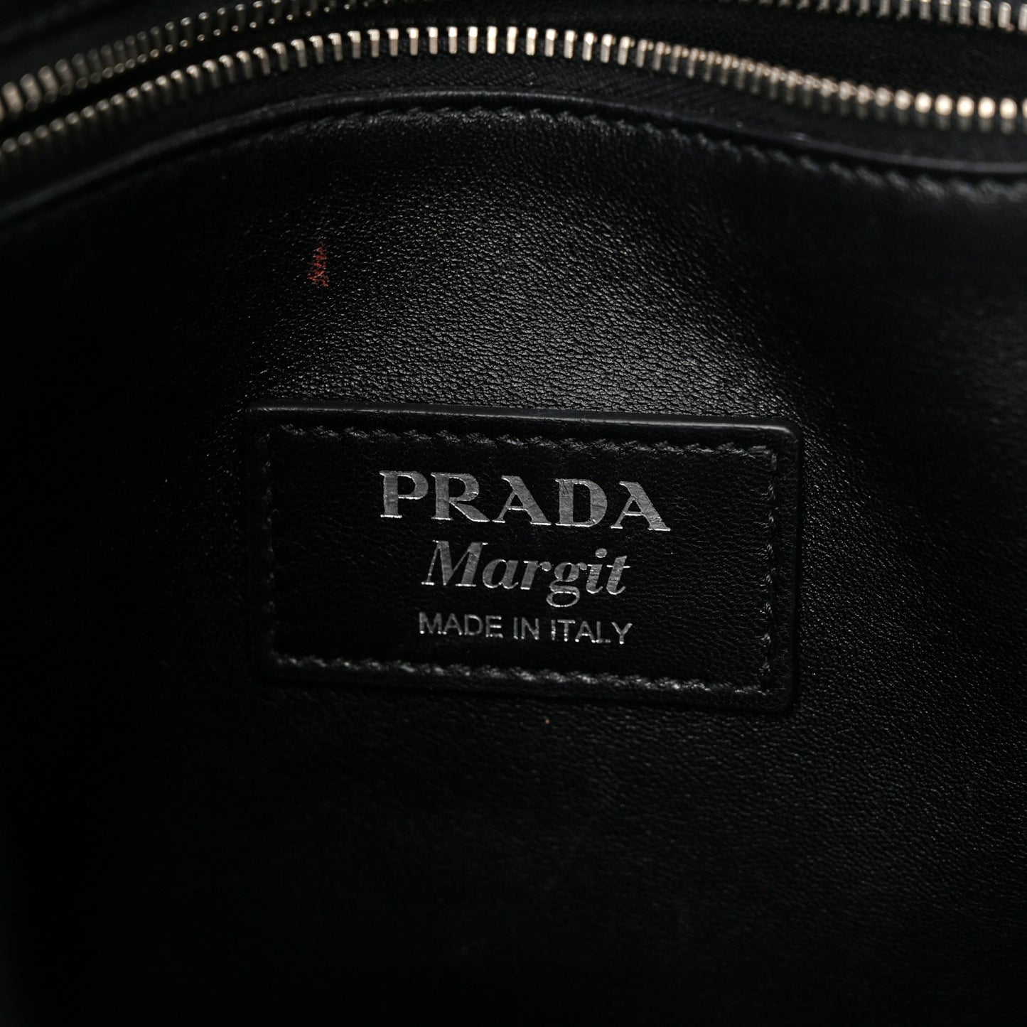City Calfskin Large Margit Bag Black