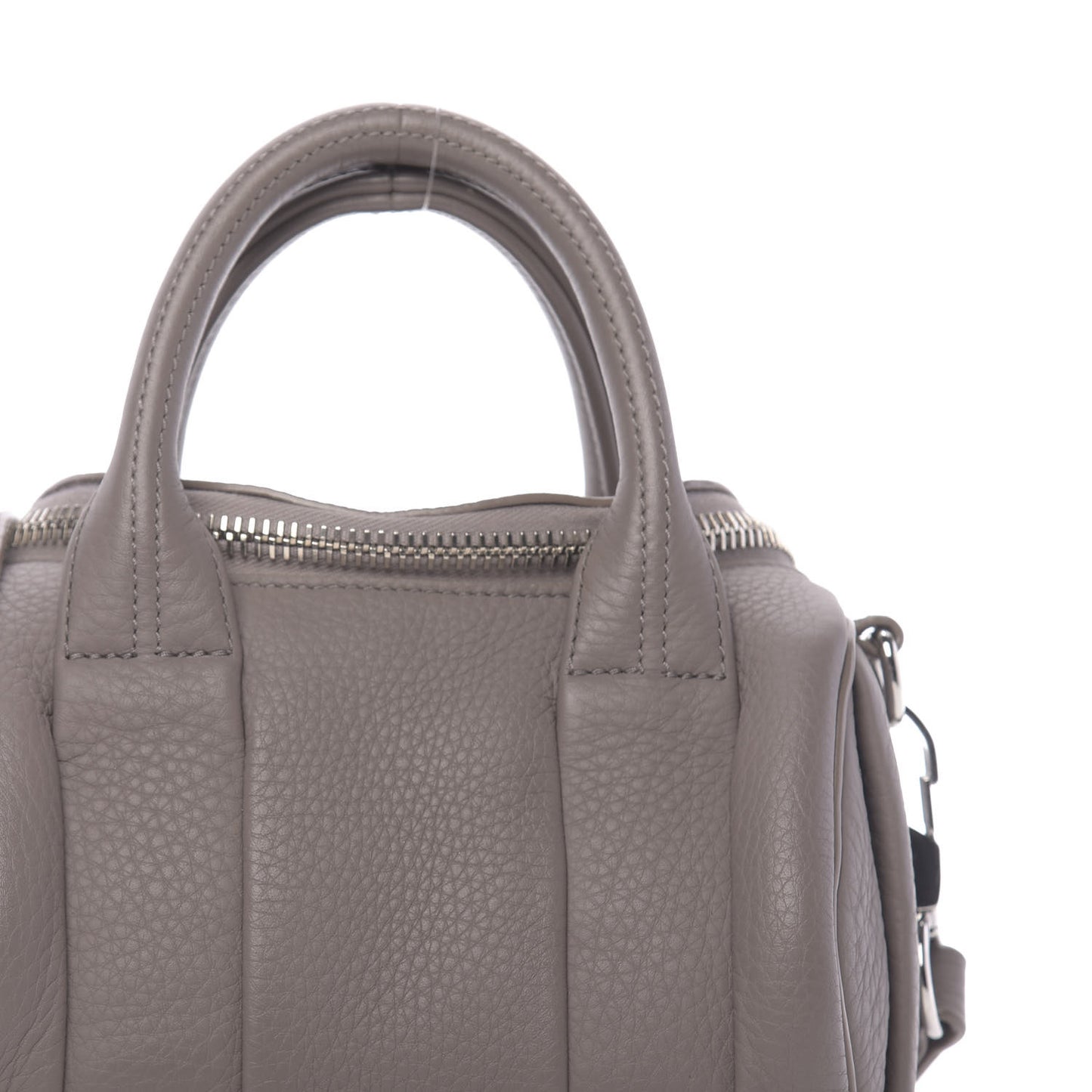 Pebbled Lambskin Mini Rockie Mink Silver Hardware