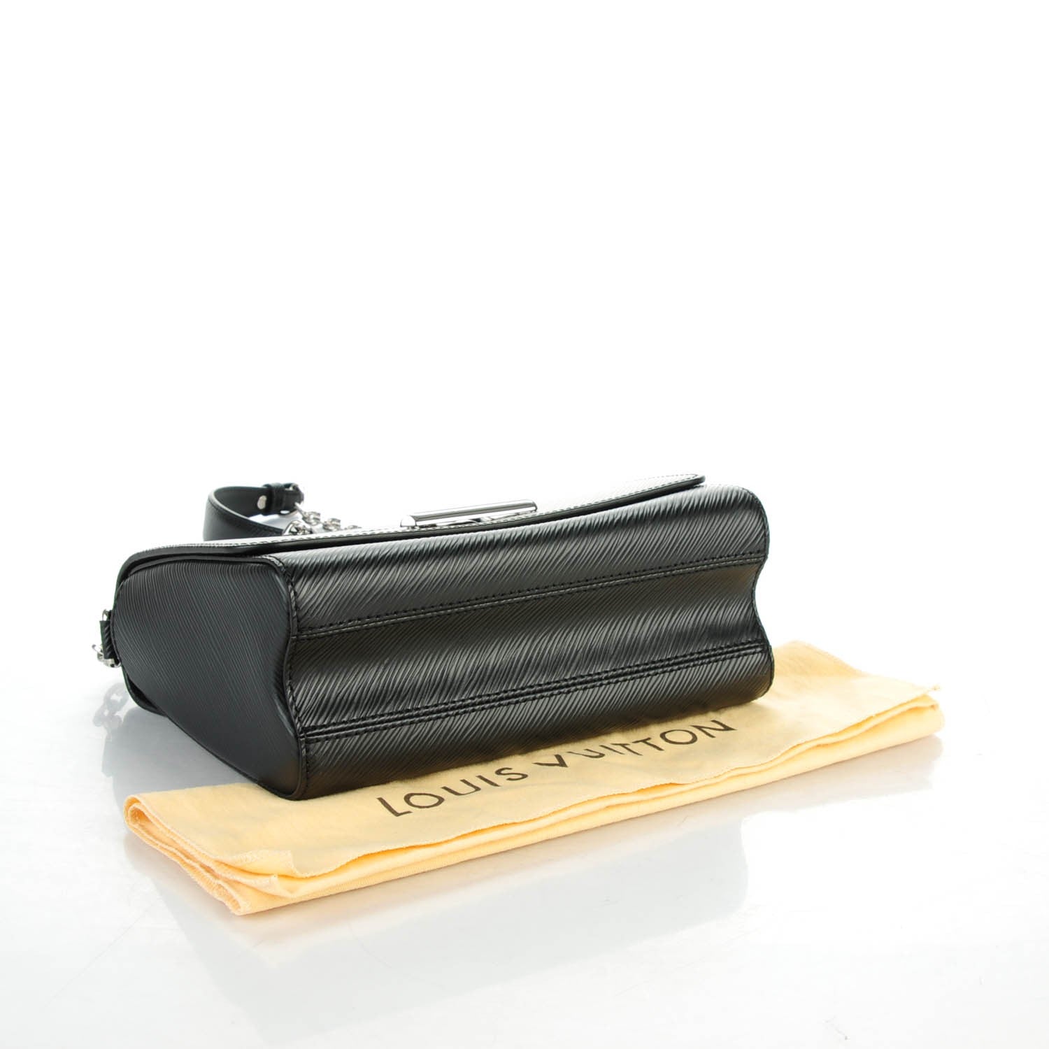 Louis Vuitton Epi Twist Shoulder Bag MM Black 4 of 8