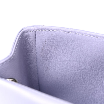 Chanel Aged Calfskin Chevron Quilted 2.55 Reissue Mini Flap Light Purple 10 of 11