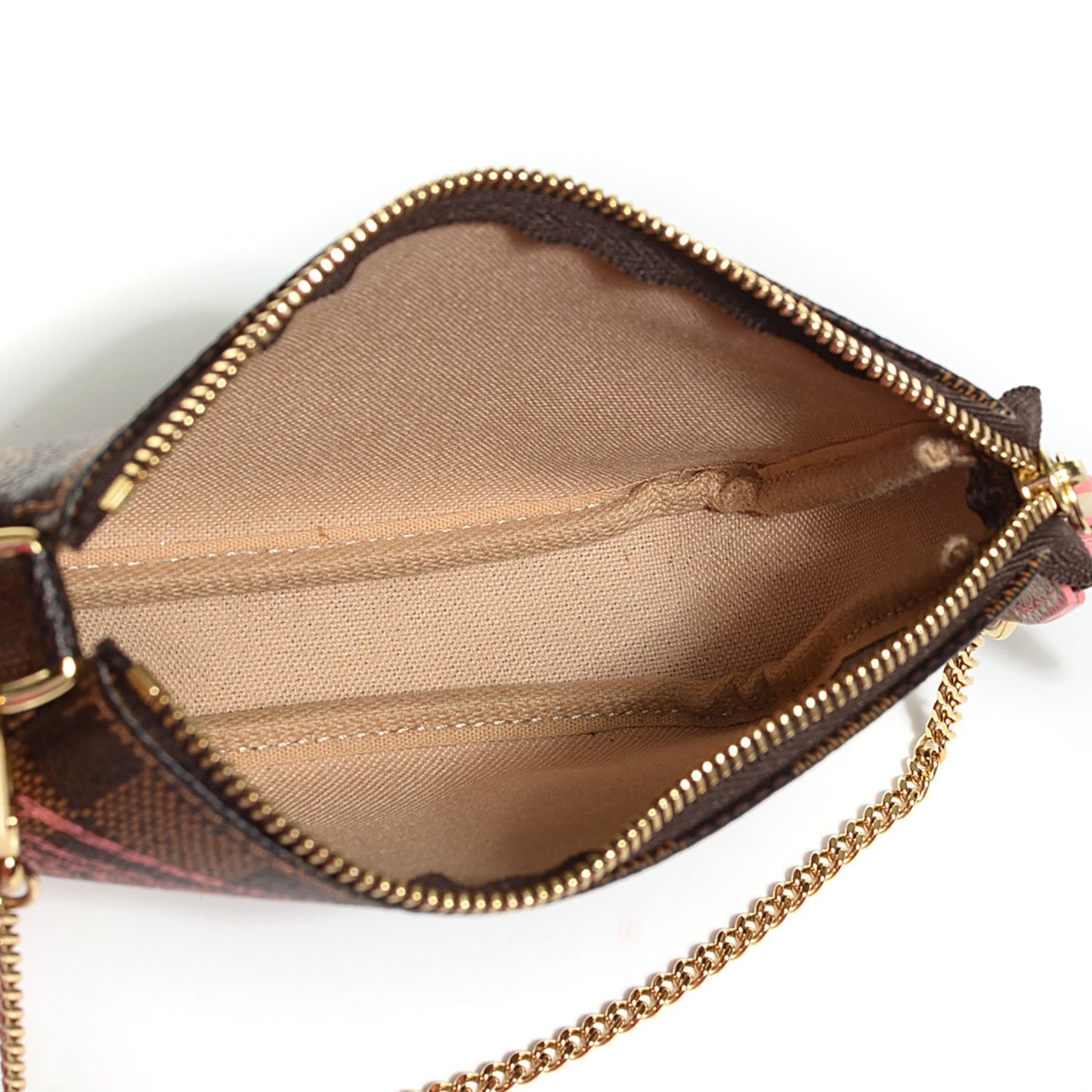 Damier Ebene 2014 Christmas Animation Mini Pochette Accessories