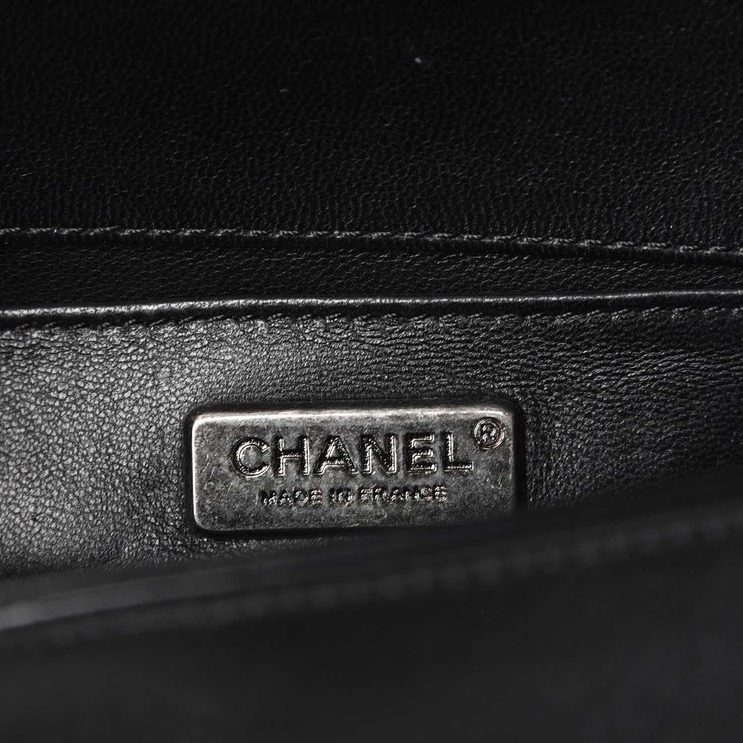Chanel Galuchat Stingray Small Boy Flap Black 6 of 8