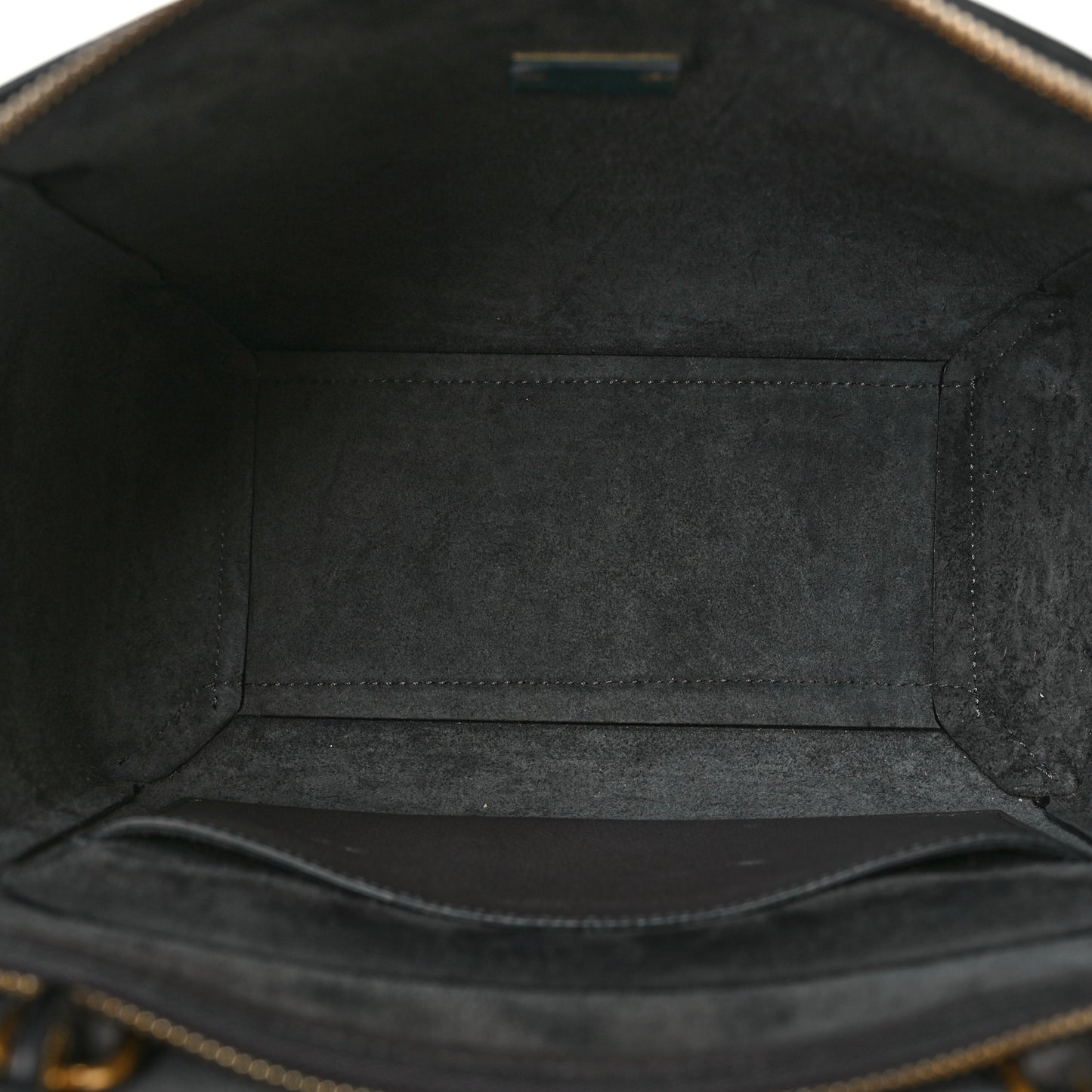 Grained Calfskin Micro Belt Bag Grey