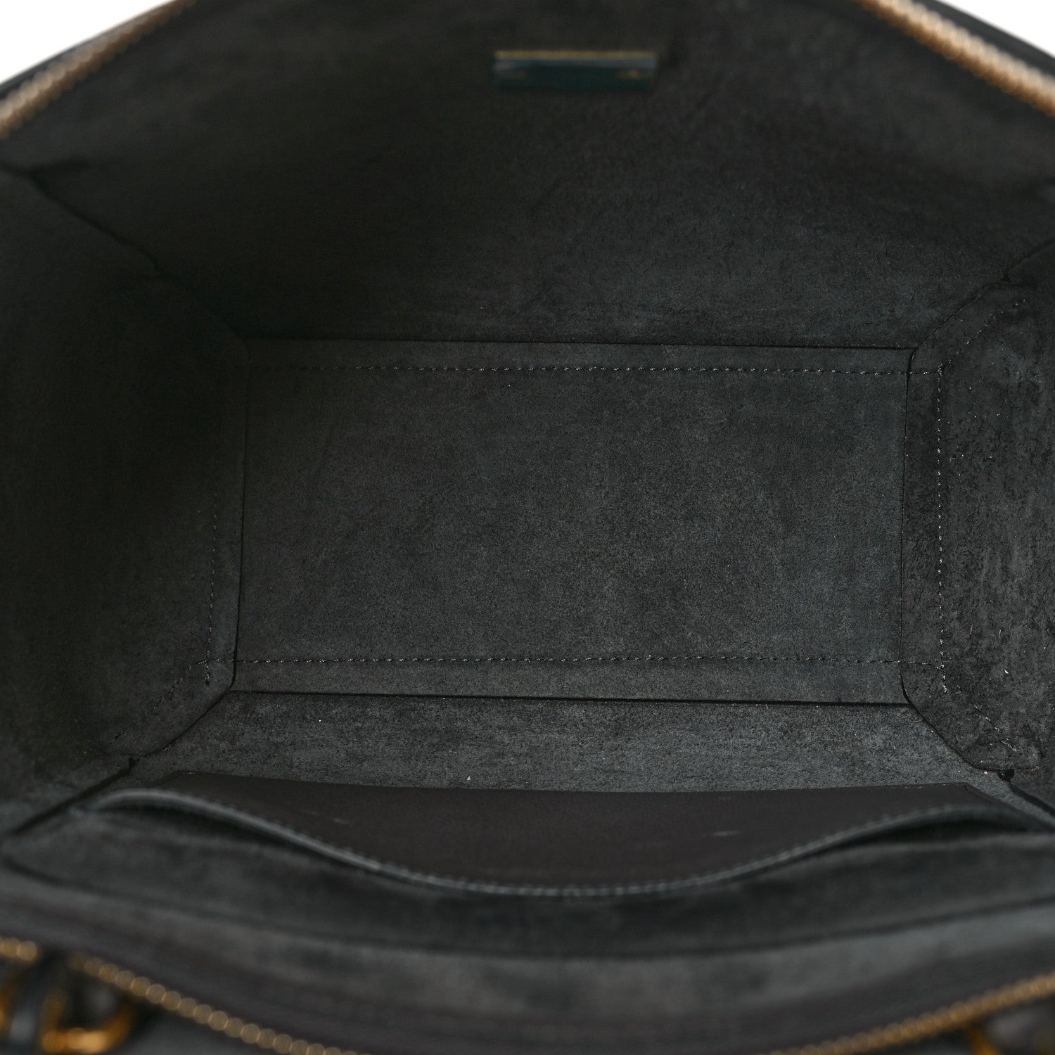 Celine Grained Calfskin Micro Belt Bag Grey 5 of 9