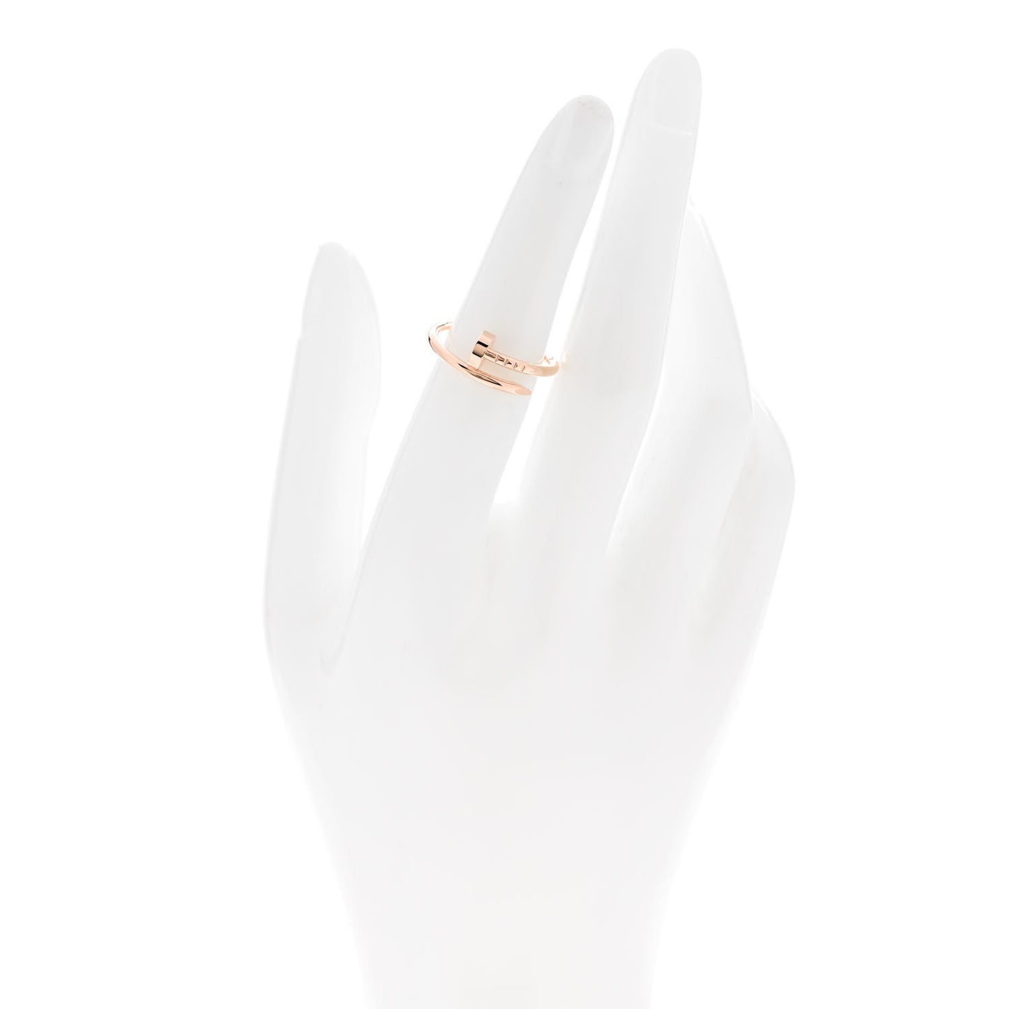 18K Pink Gold Small Juste Un Clou Ring 51 5.75