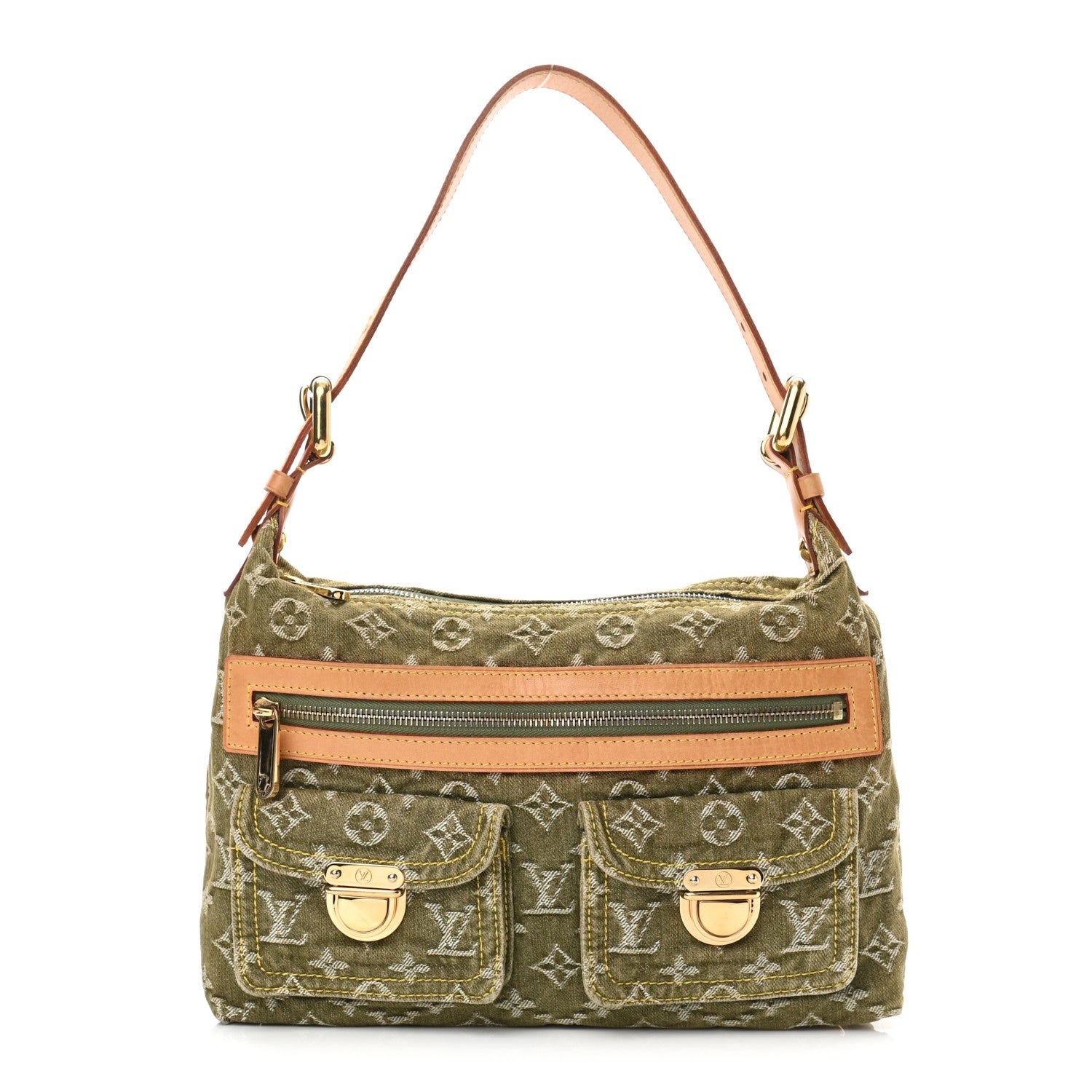 Louis Vuitton Denim Baggy PM Lichen 1 of 9