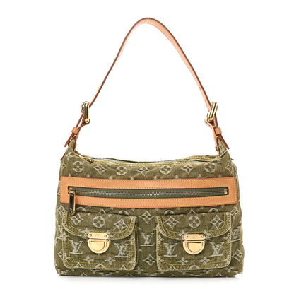 Louis Vuitton Denim Baggy PM Lichen 1 of 9