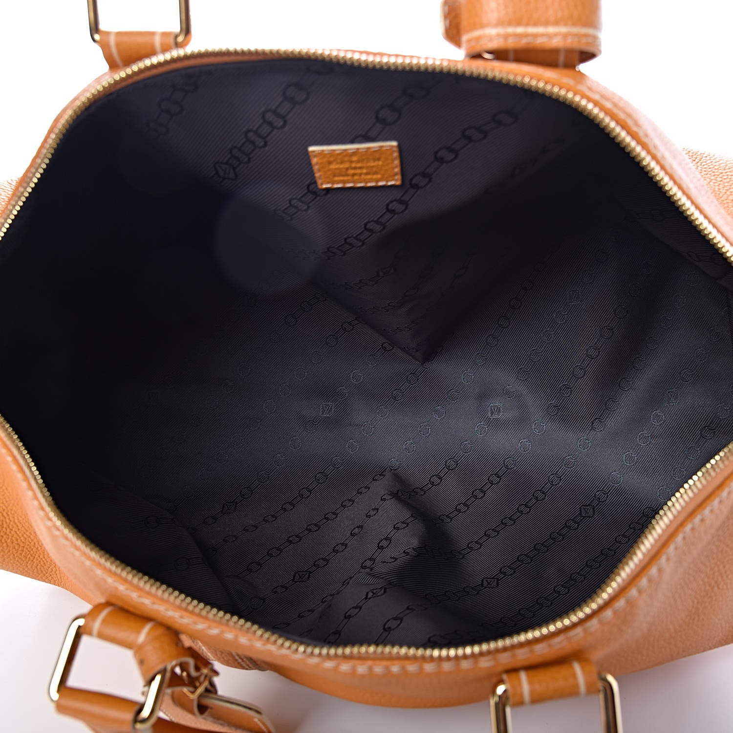 Louis Vuitton Tobago Calfskin Keepall 50 Yellow 5 of 11