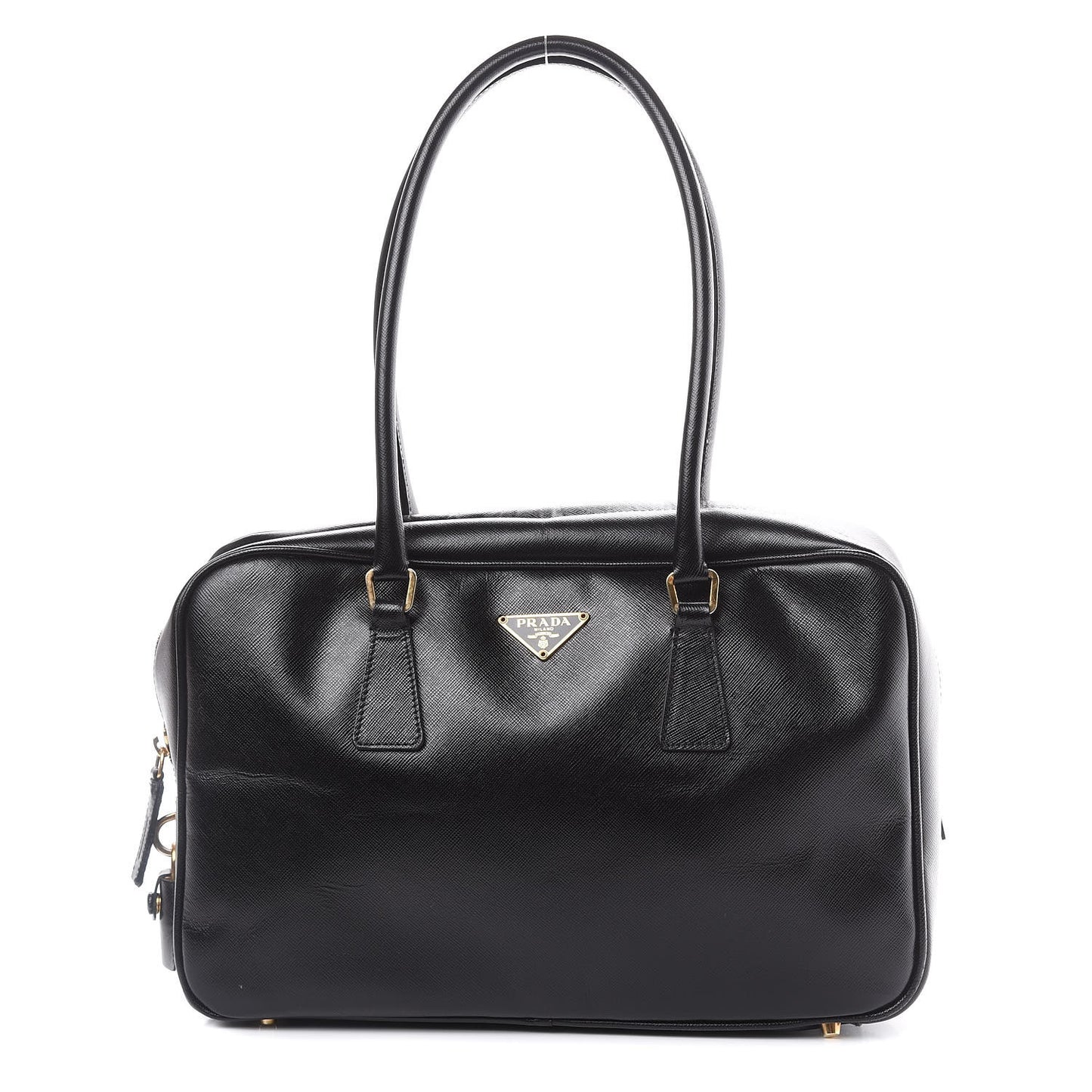 Saffiano Sport Bauletto Black