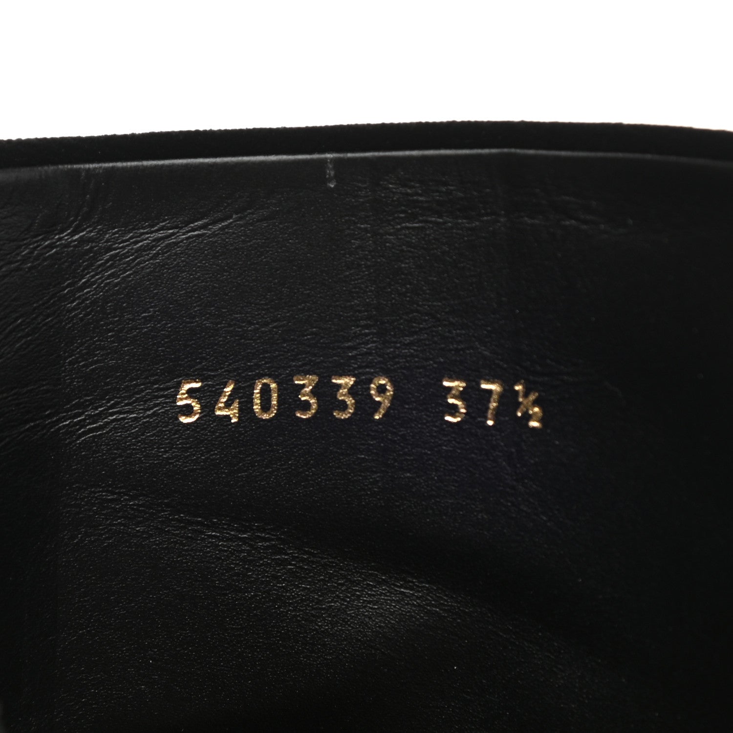 Balenciaga Smooth Velvet Ankle Boots 37.5 Black 8 of 8