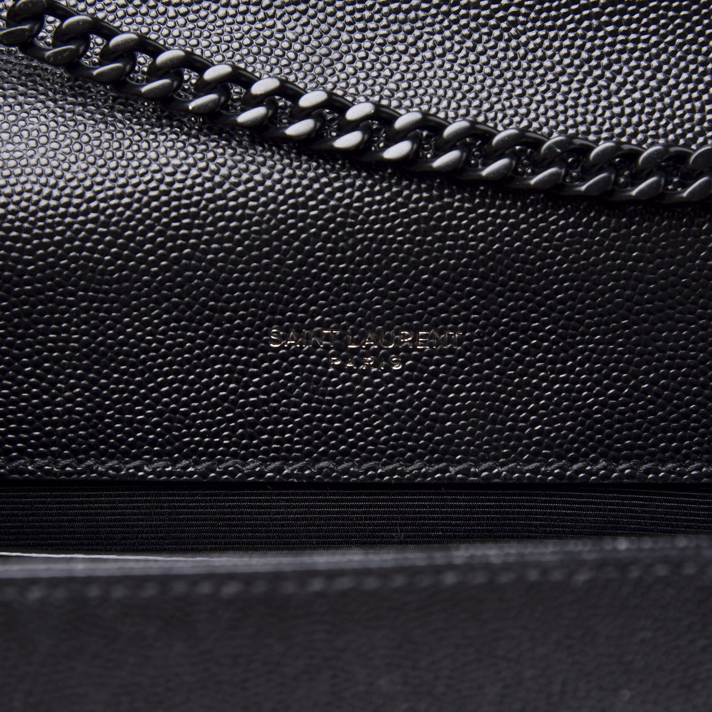 Grain De Poudre Small Monogram Kate Satchel Black