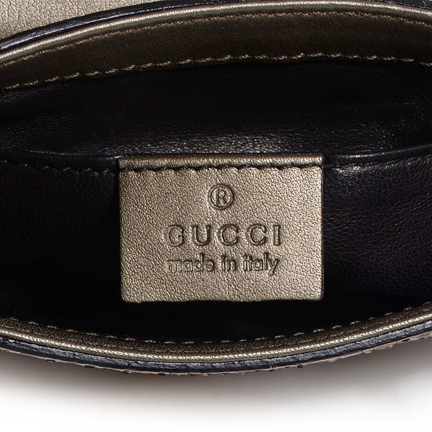 Python Small 1973 Chain Shoulder Bag Gunmetal