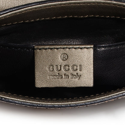Gucci Python Small 1973 Chain Shoulder Bag Gunmetal 6 of 7