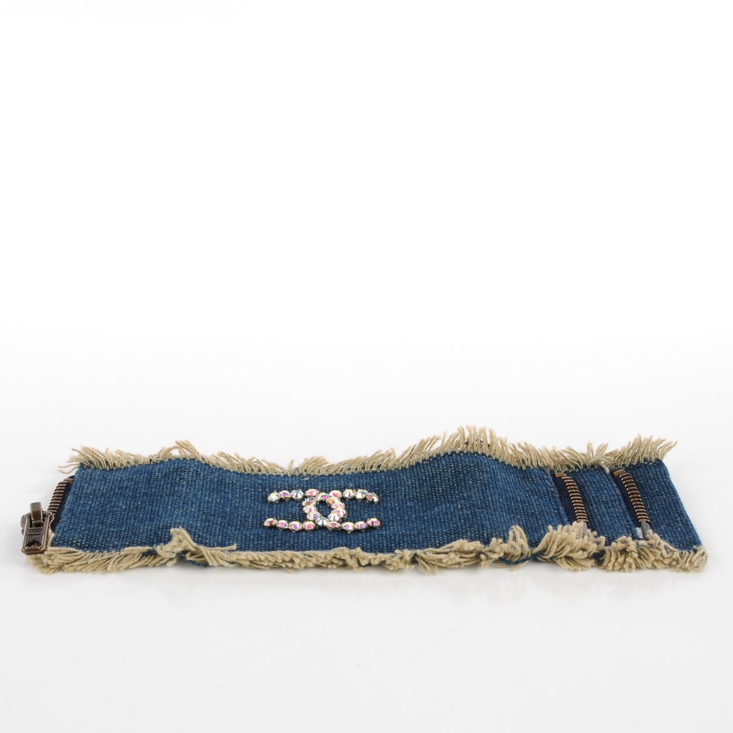 Denim Crystal CC Cuff