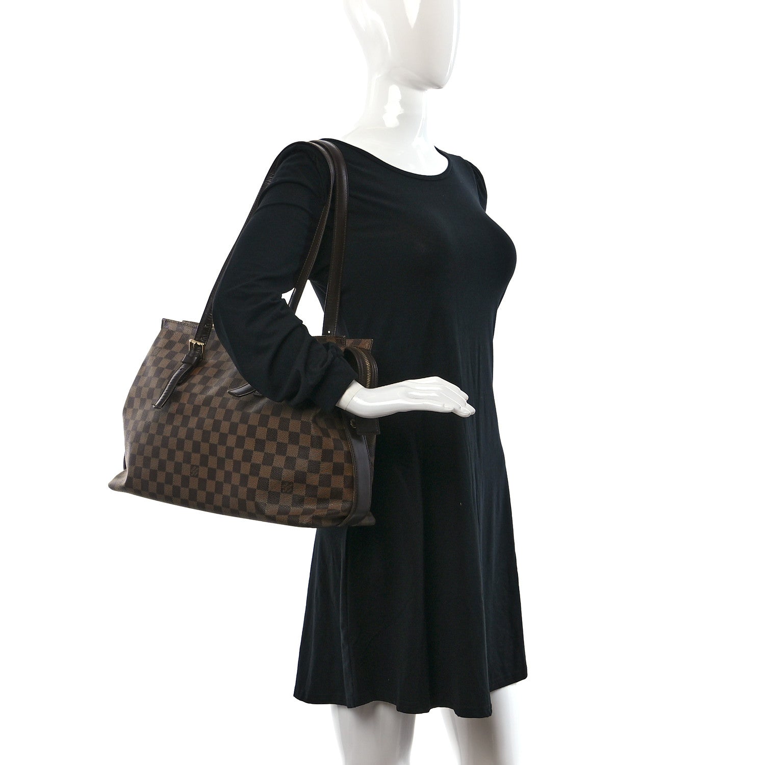 Louis Vuitton Damier Ebene Chelsea Tote 2 of 11