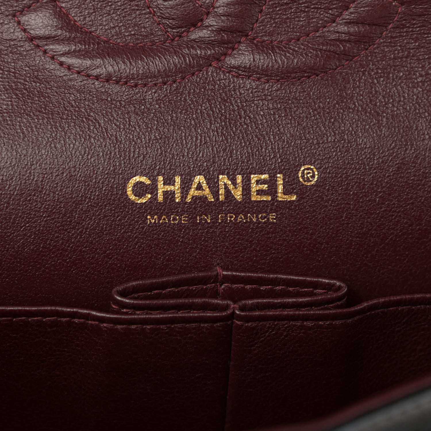 Chanel Lambskin Quilted Medium Double Flap Navy 5 of 13
