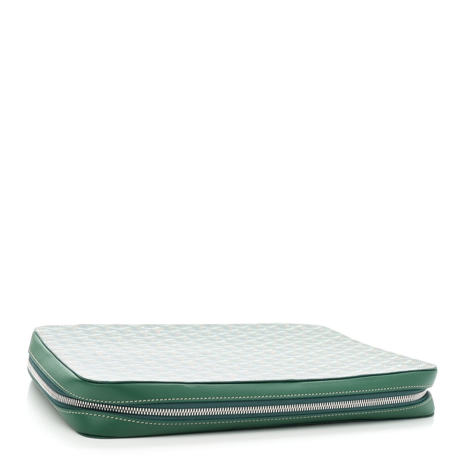 Goyard Goyardine Universal Companion Portfolio Green 5 of 9