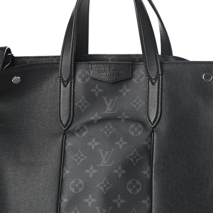 Louis Vuitton Taiga Monogram Eclipse Outdoor Tote Black 8 of 10