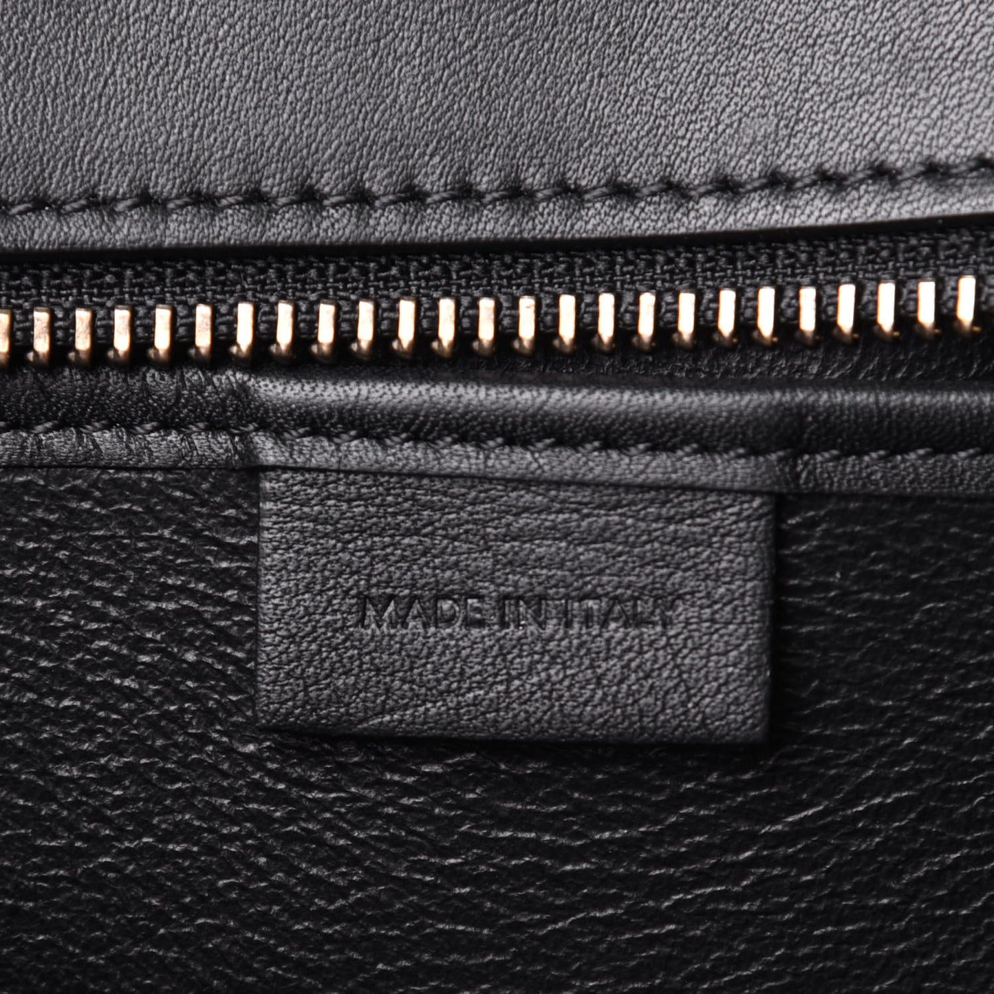 Smooth Calfskin Nano Luggage Black