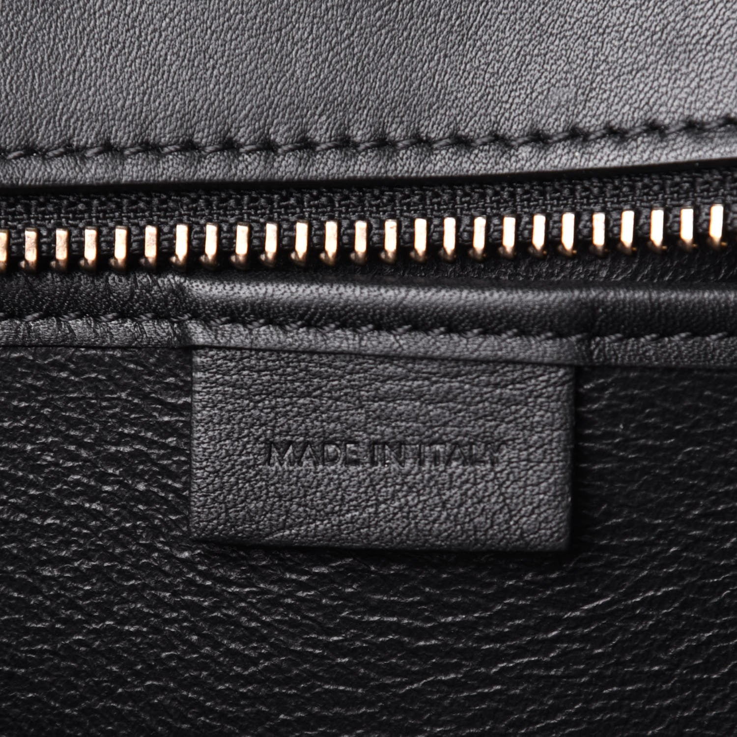 Celine Smooth Calfskin Nano Luggage Black 6 of 10