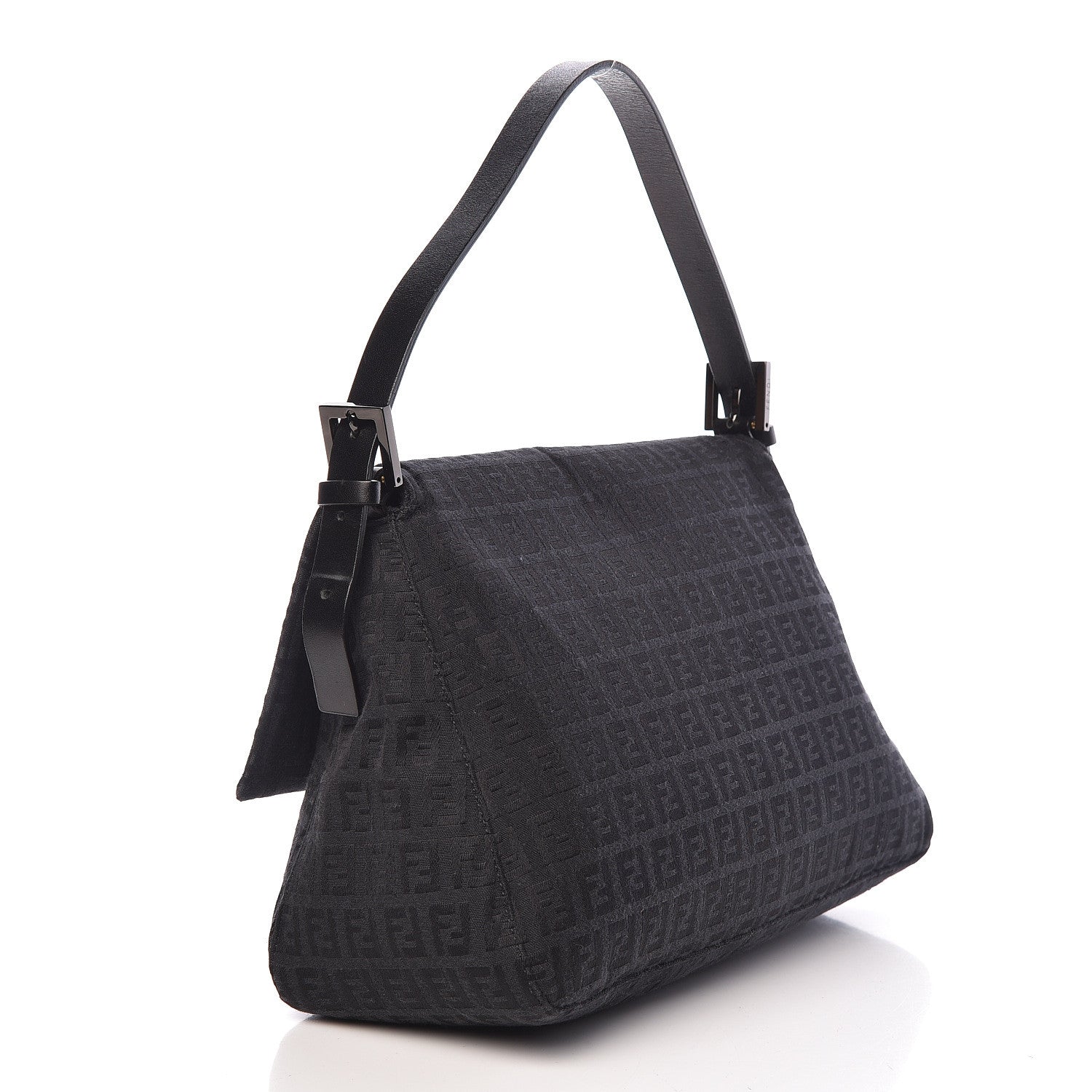 Fendi Zucchino Mama Baguette Black 3 of 13