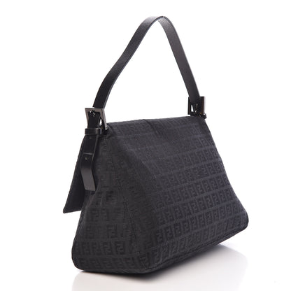 Fendi Zucchino Mama Baguette Black 3 of 13
