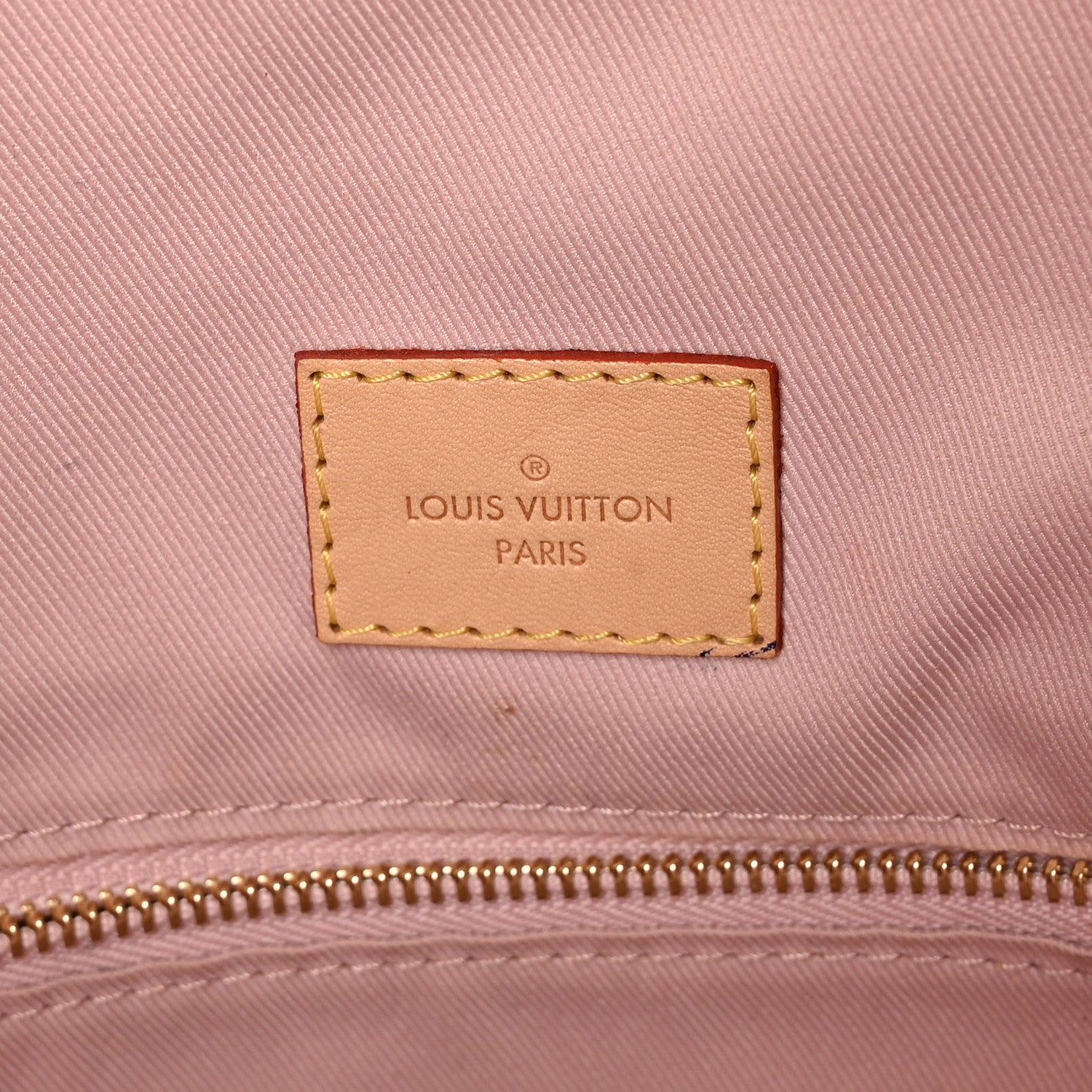 Louis Vuitton Damier Azur Graceful MM Rose Ballerine 6 of 8