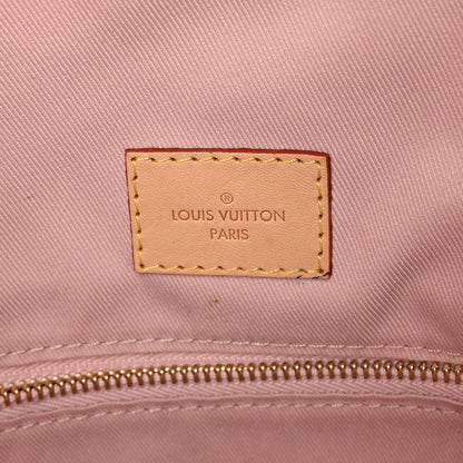 Louis Vuitton Damier Azur Graceful MM Rose Ballerine 6 of 8