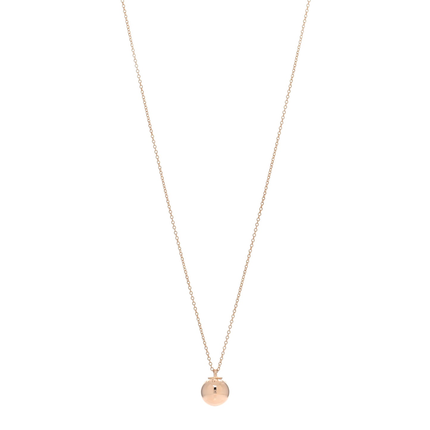 18K Rose Gold 8mm HardWear Ball Pendant Necklace