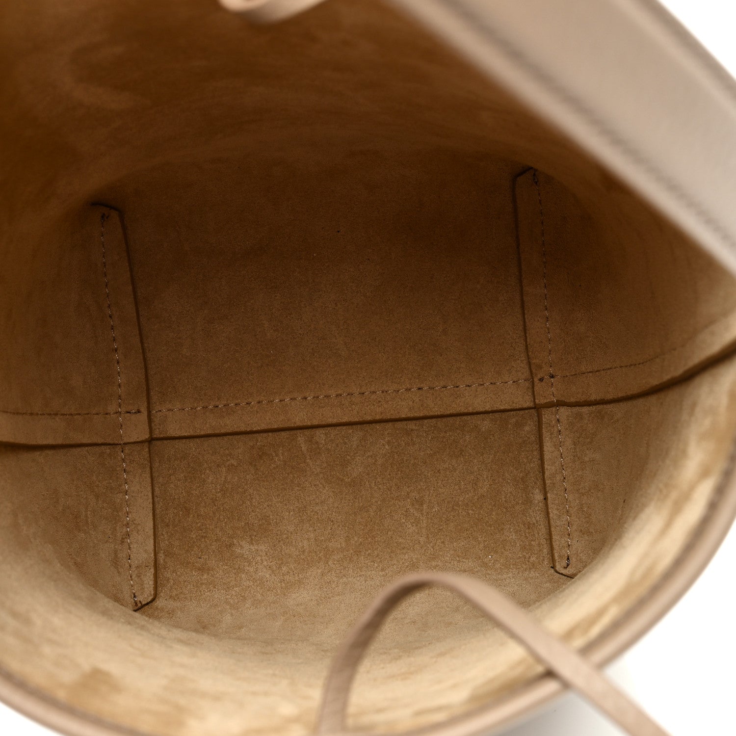 The Row Grained Calfskin Small N/S Park Tote Dark Taupe 5 of 9