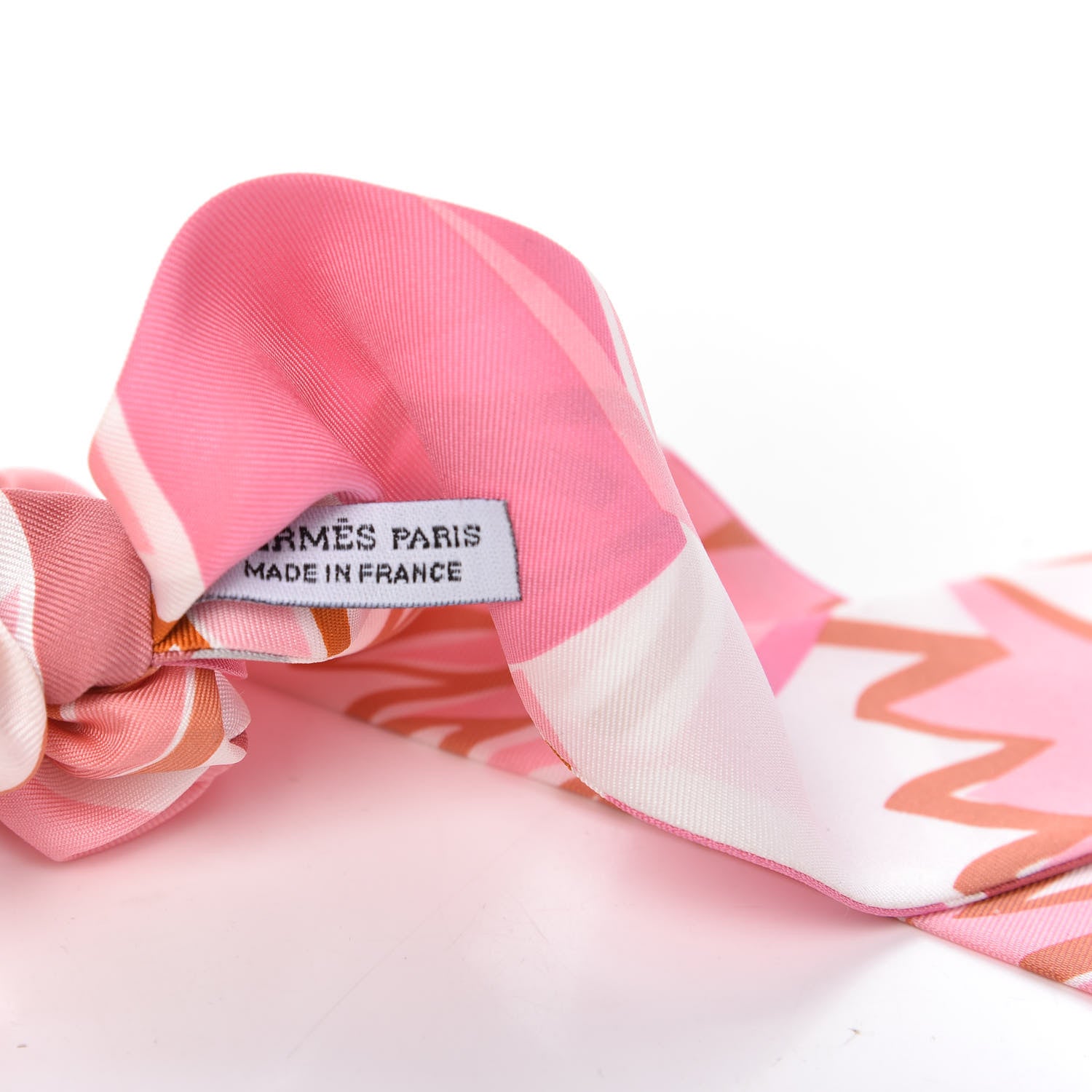 Hermes Silk Twilly Scrunchie 3 of 4