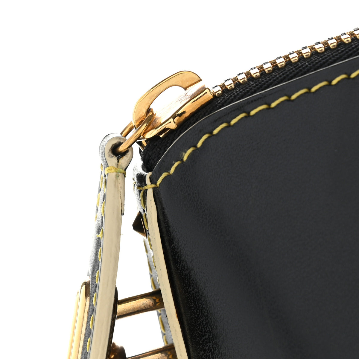 Louis Vuitton Suhali Lockit MM Black 13 of 14