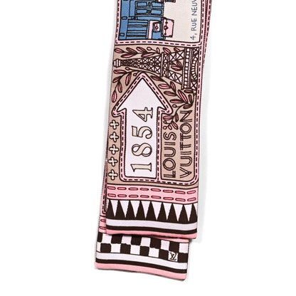 Louis Vuitton Silk Jeu De Louis BB Bandeau Rose 2 of 4