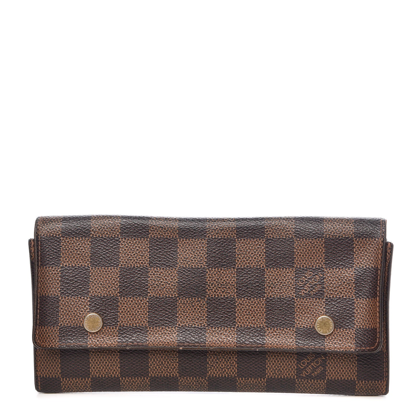 Damier Ebene Portefeuille Long Modulable Wallet