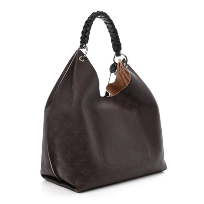 Louis Vuitton Mahina Carmel Hobo Chocolate 3 of 9