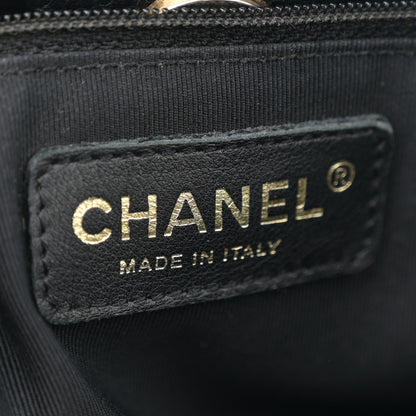 Chanel Caviar Quilted Petit Shopping Tote PST Black 6 of 11