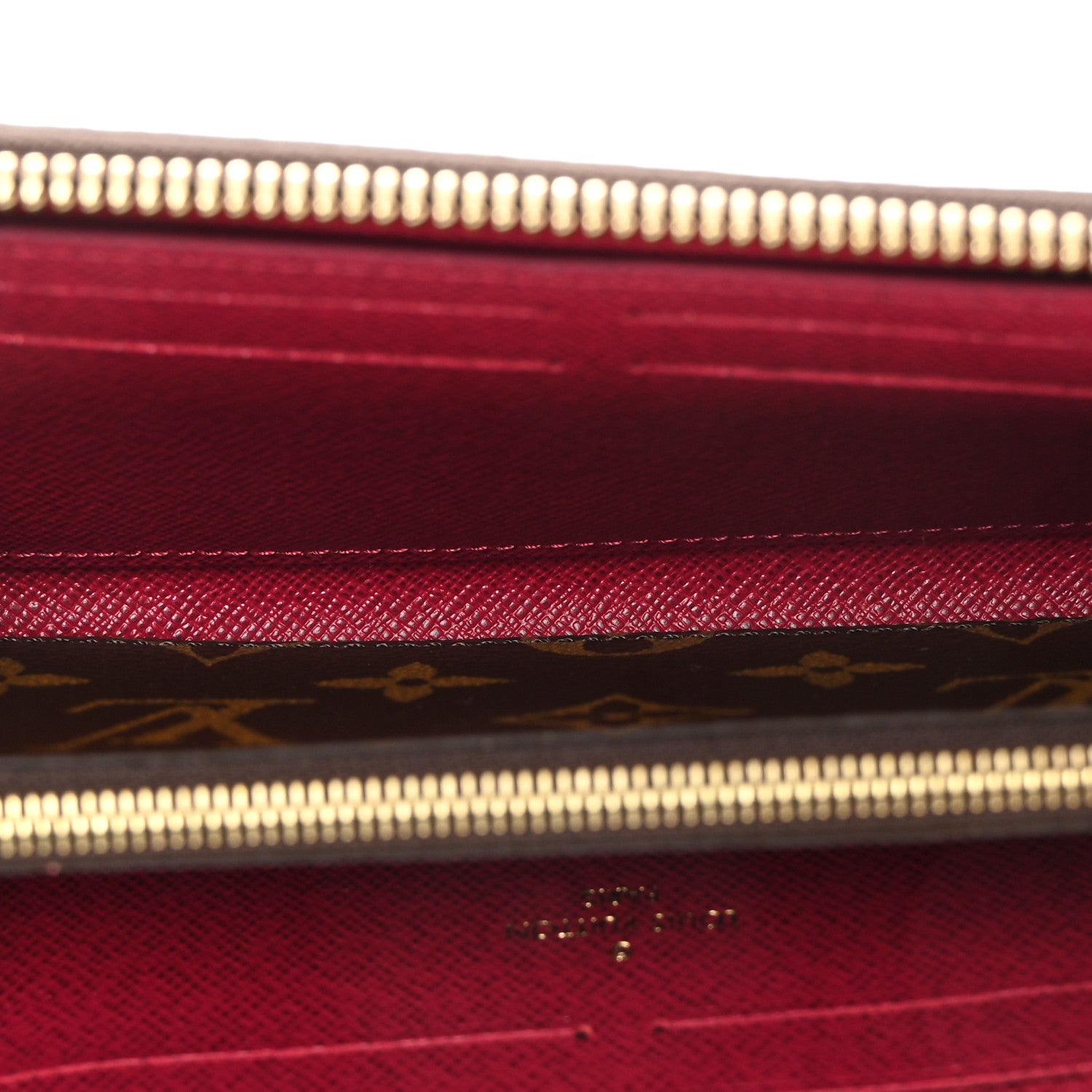 Louis Vuitton Monogram Clemence Wallet Fuchsia 5 of 7