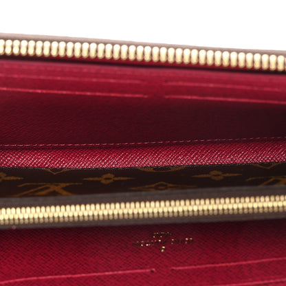 Louis Vuitton Monogram Clemence Wallet Fuchsia 5 of 7