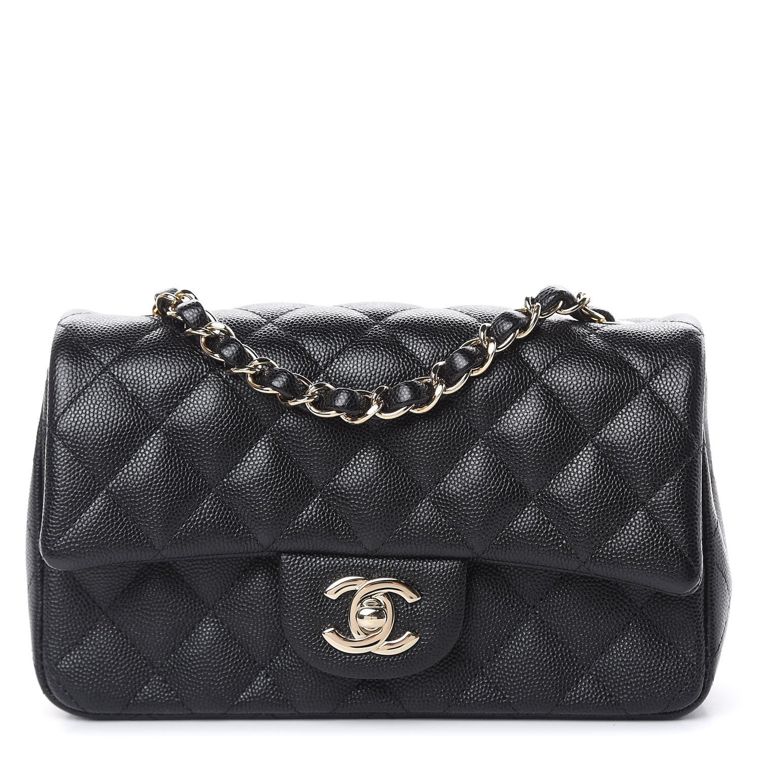 Chanel Caviar Quilted Mini Rectangular Flap Black 1 of 11