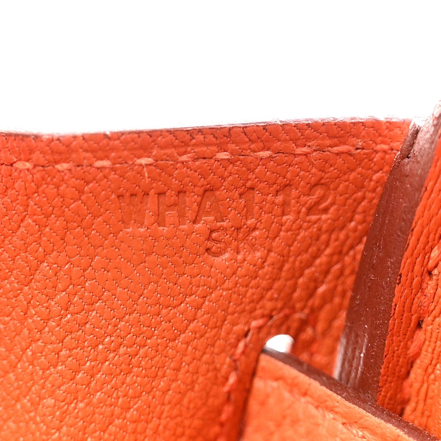 Hermes Togo Birkin 25 Orange 7 of 12