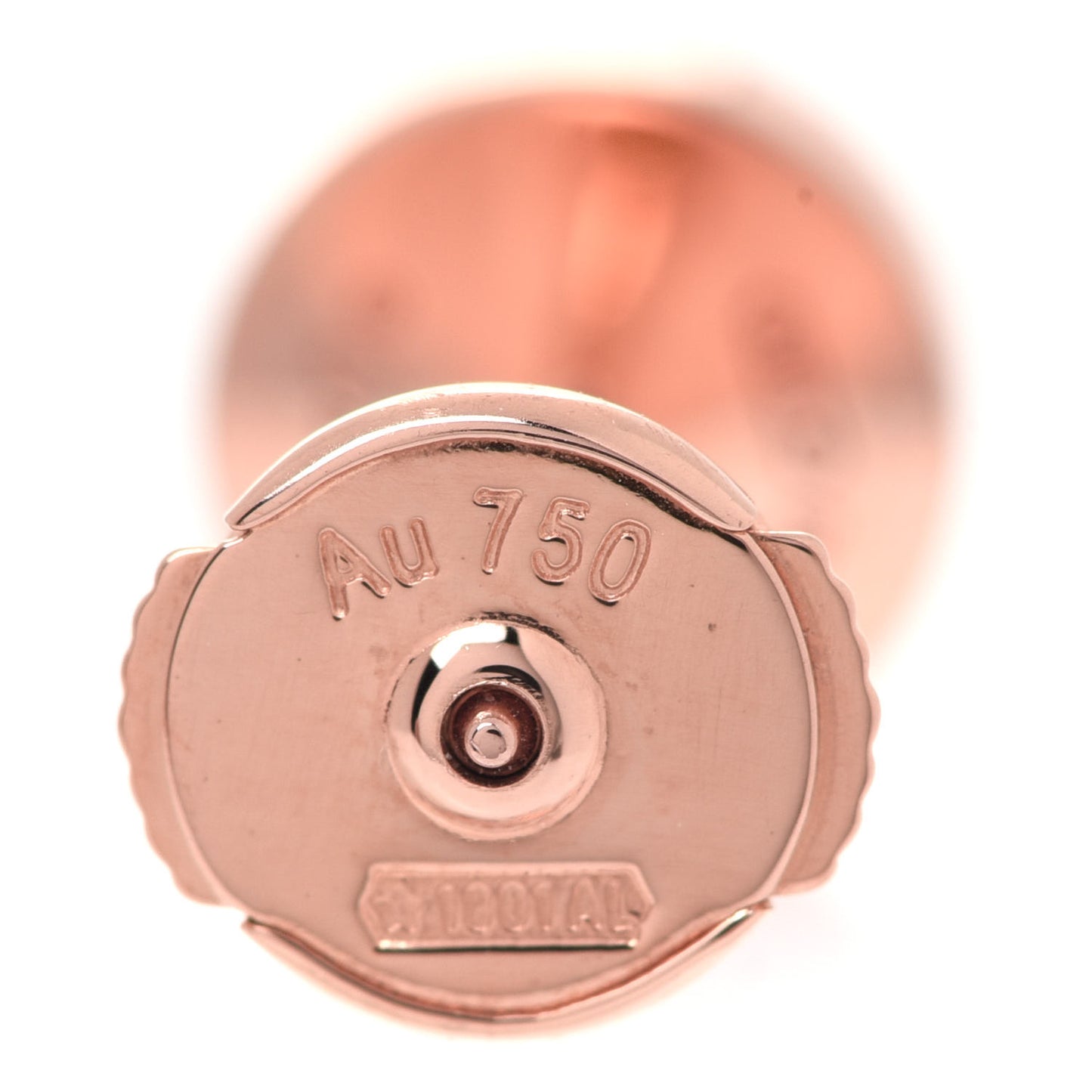 18K Pink Gold LOVE Earrings