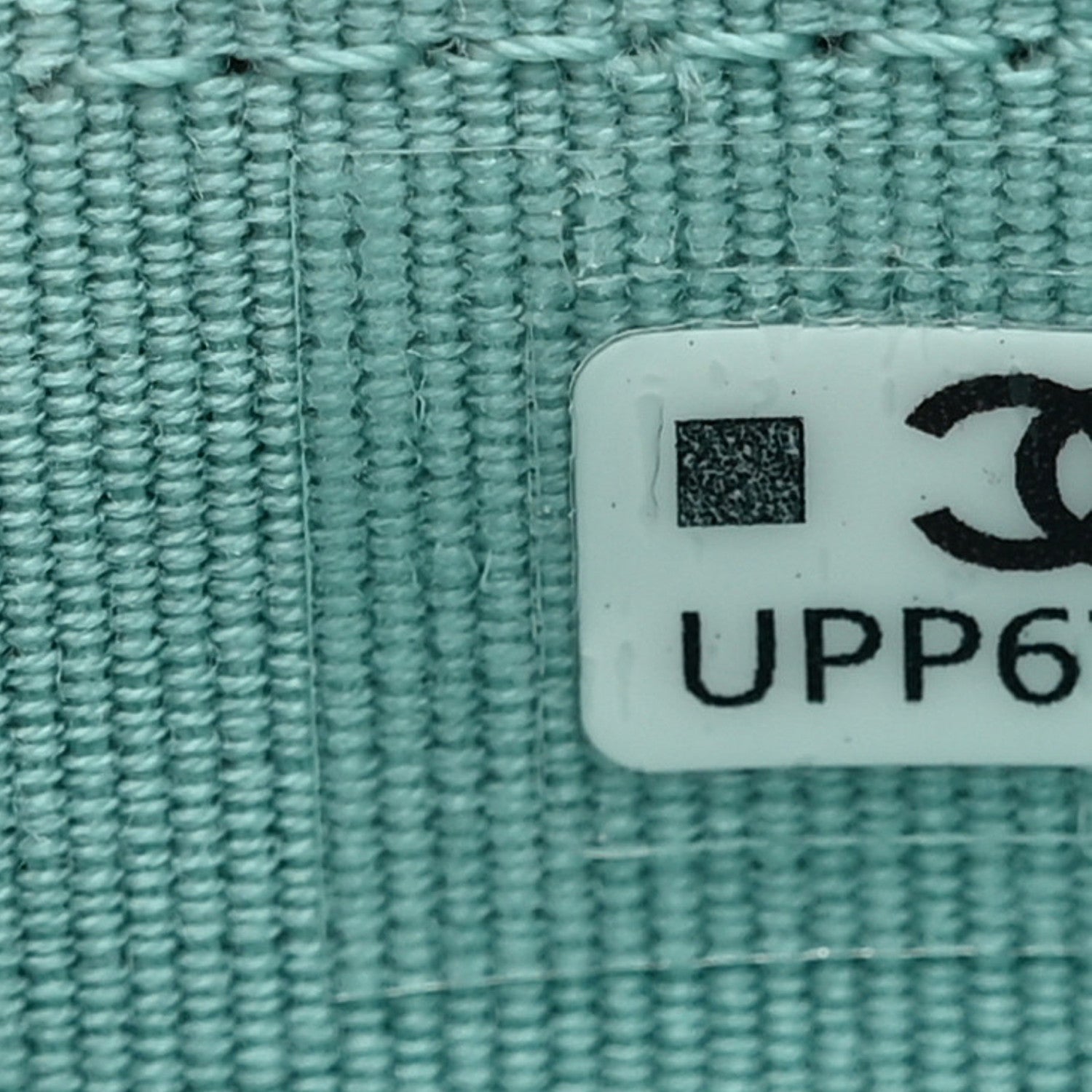 Chanel Lambskin Quilted Flap Card Holder Wallet Turquoise 8 of 8