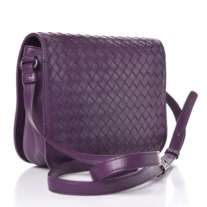 Bottega Veneta Nappa Intrecciato Mini Flap Crossbody Monalisa 3 of 10